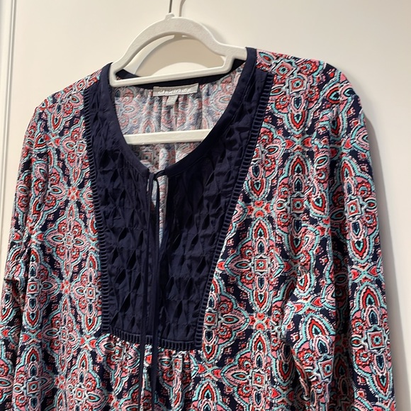 Daniel Rainn | Stretchy Boho Tunic Top - size Medium - Picture 2 of 9